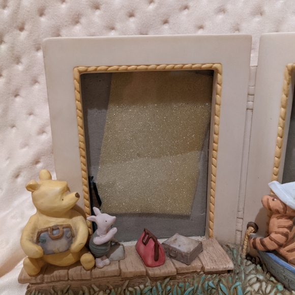 Winnie the Pooh - rare / vintage picture frame. Dual pictures. - Picture 2 of 12